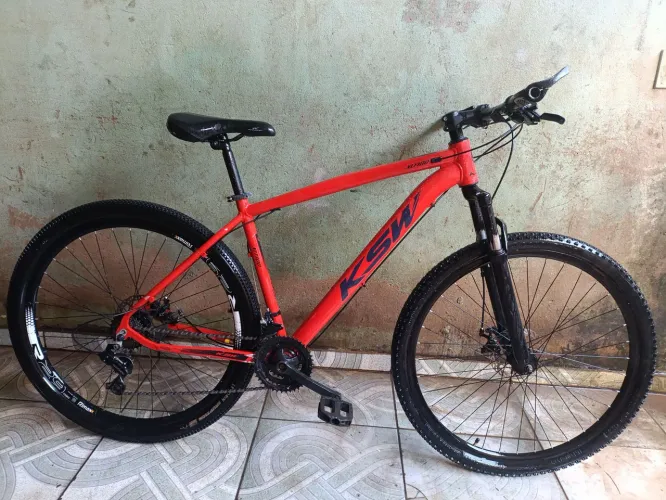 Bicicleta KSW XLT100 aro 29 TM19 21V aceito cartão e pix