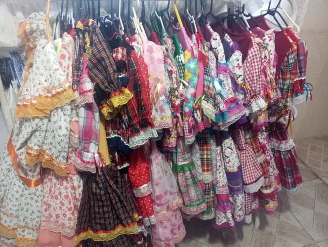 Lote de Fantasias (Vestidos Caipira)