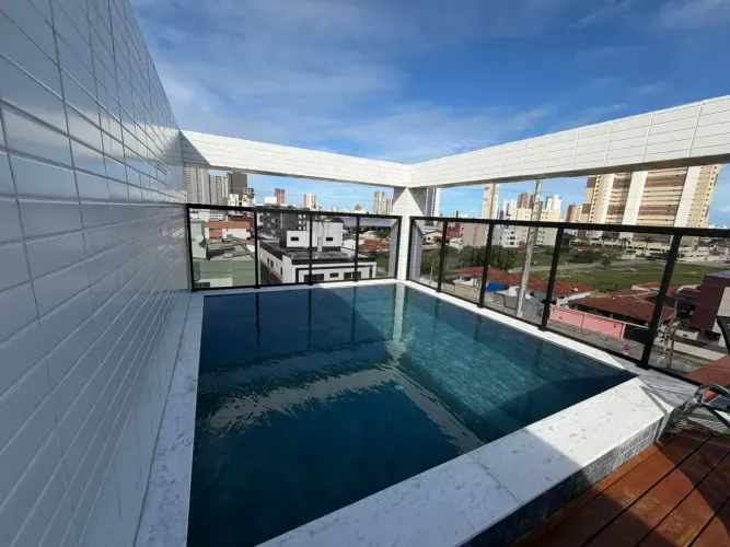 Cobertura Duplex Bessa C/120,88m² Nascente 3 Quartos, 1 Suíte, 01 Vaga, Acesso Por Dentro