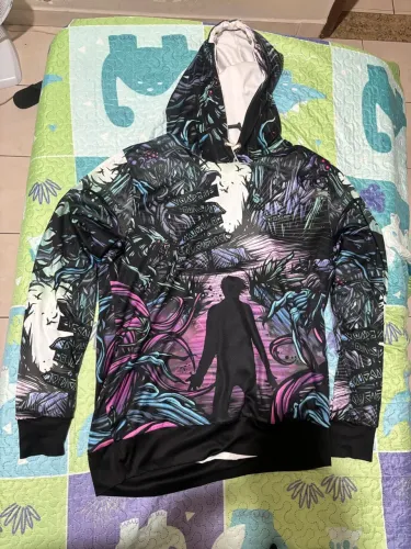 Moletom Canguru Estampado Streetwear