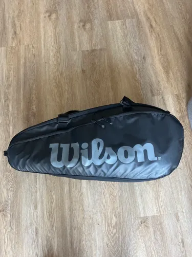 Raqueteira Wilson Preta [9 Raquetes]