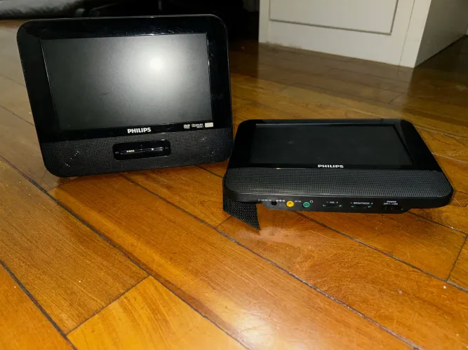 dvd player automotivo philips 2 telas