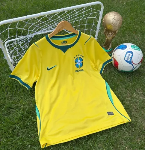 CAMISA BRASIL AMARELA 2026 COPA DO MUNDO