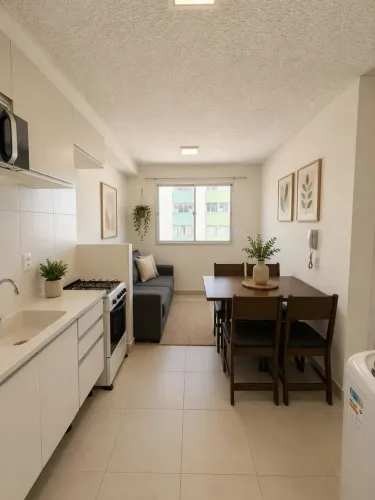 APARTAMENTO MOBILIADO PARA LOCAÇÃO NA MOOCA | 2 DORMITÓRIOS | 35 m² | COM LAZER | PERTO DO