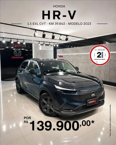 Honda HR-V EXL 1.5 Sensing 16V 5P Aut. 2023