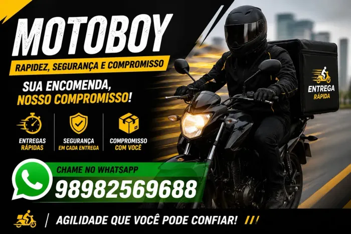 Motoboy - serviços a combinar