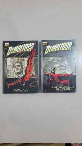 HQs Demolidor Revelado e O rei da cozinha do inferno - Brian Michael Bendis e Alex Maleev