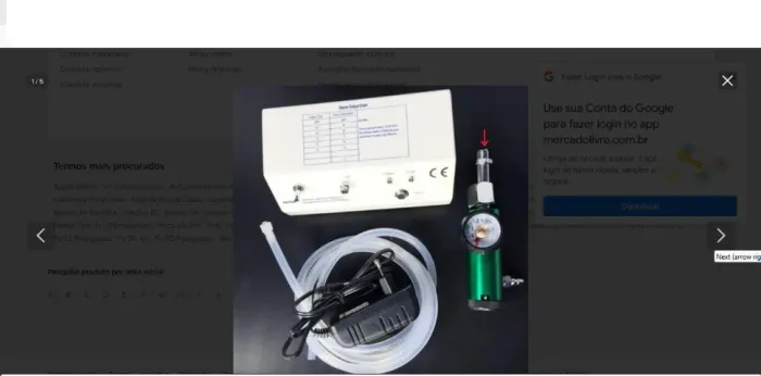 gerador ozonioterapia kit