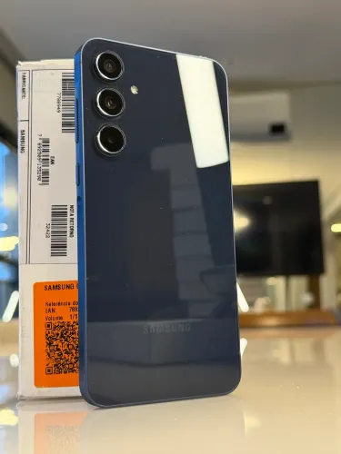 Samsung A55 256GB Azul Impecável