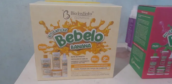 Kit capilar bebelo de Banana