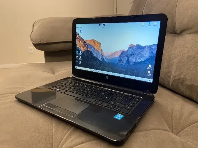 Notebook HP 14, Intel i3, 8GB RAM, Bateria Trocada Recentemente 