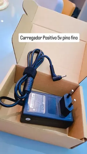 Carregador Positivo 5v pino fino