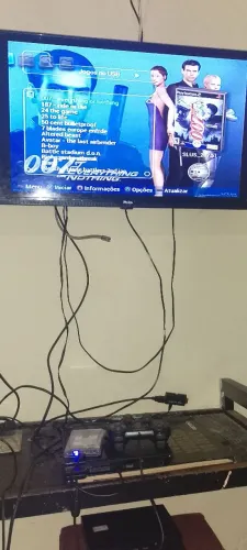 PS2 completo desbloqueado HD 500 externo 157 jogos PS2 os melhores com garantia