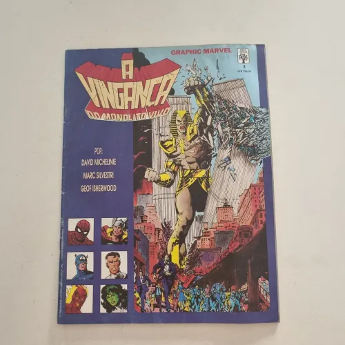 Graphic Marvel nº 3: A Vingança do Monolito Vivo (1990)