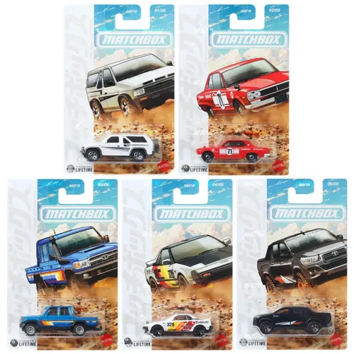 Matchbox Japan Originals Nissan e Toyota- Set 5 