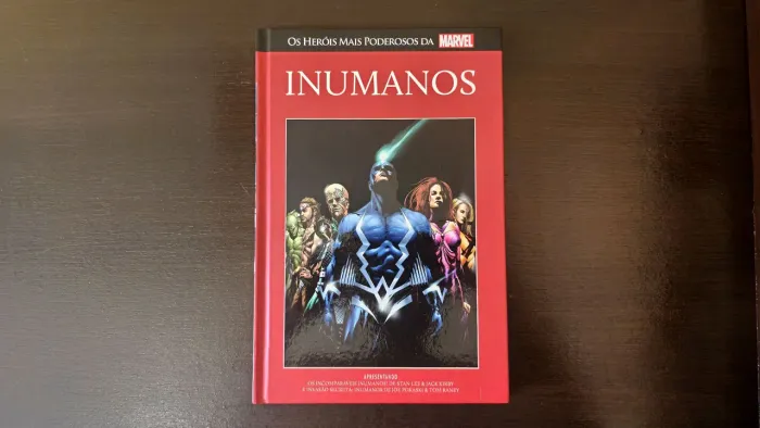 Inumanos - Nº 39 - Salvat Capa Vermelha - Marvel