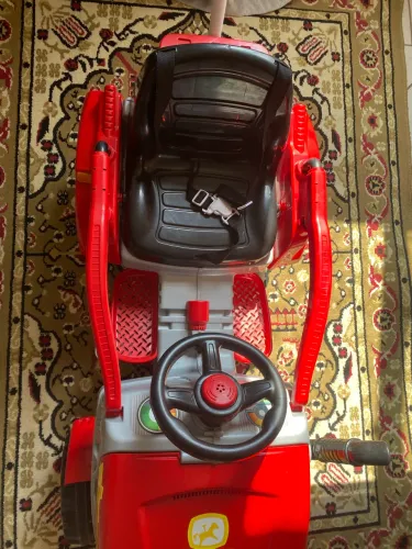 Carrinho 2em1 Passeio/pedal Trator Tracamp Vermelho Calesita