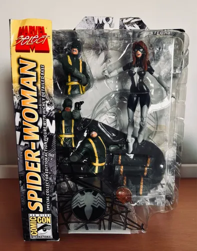 Marvel Select Spider-Woman Mulher-Aranha Exclusiva SDCC