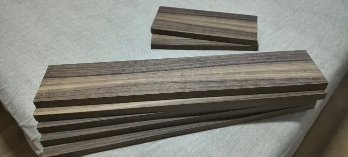 07 Prateleiras em Mdf, 2,5cm de espessura