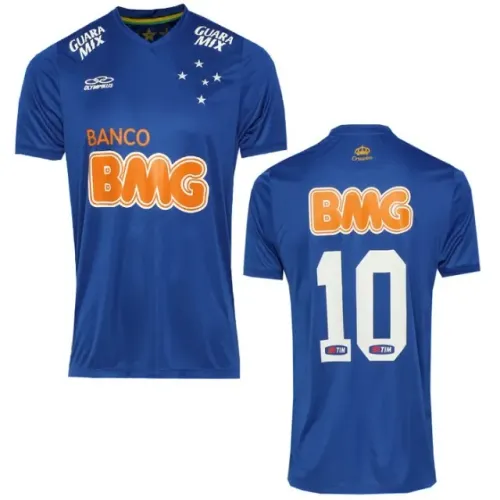 Camisa Olympikus Cruzeiro I 2014 nº 10