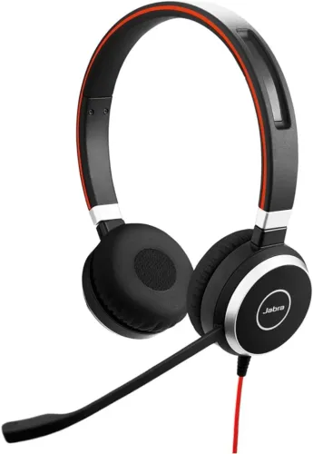 Jabra Fone de ouvido profissional com fio Evolve 40, estéreo, novo