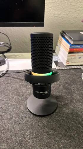 Microfone de mesa HyperX DuoCast