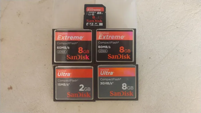 Cartão de memória compact flash