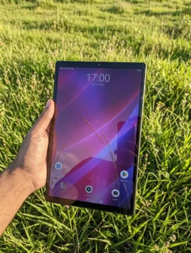 Tablet Lenovo M10 com capa e cartãoSD 64gb
