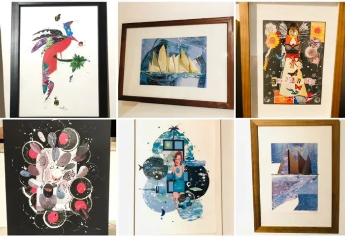 quadros da artista plástica Priky Zuccolo