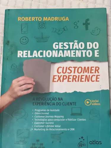 Livro gestão de relacionamento e Custoner Experience