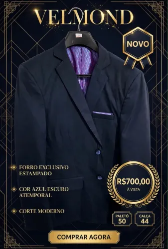 Terno Masculino 