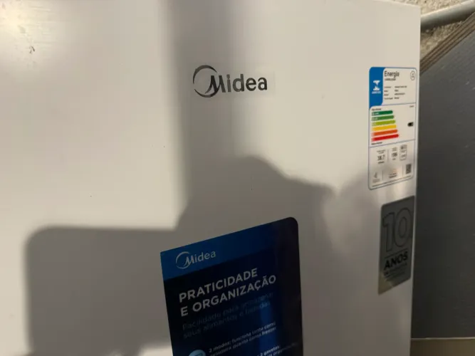 Freezer VERTICAL NOVO  197 LITROS MIDEA 
