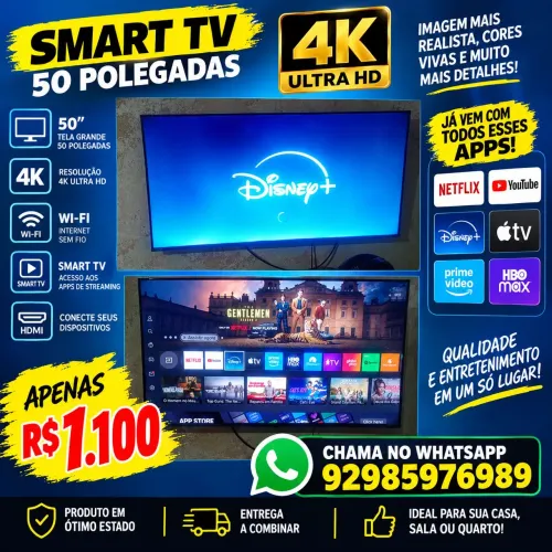 Tv 50 polegadas
