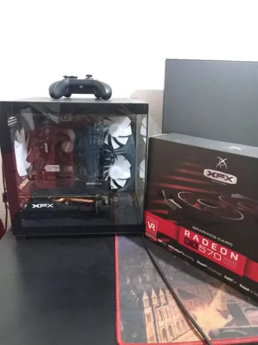 Placa de vídeo RX 570 XFX