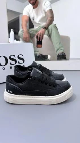 TÊNIS HUGO BOSS SOCIAL COURO MASCULINO