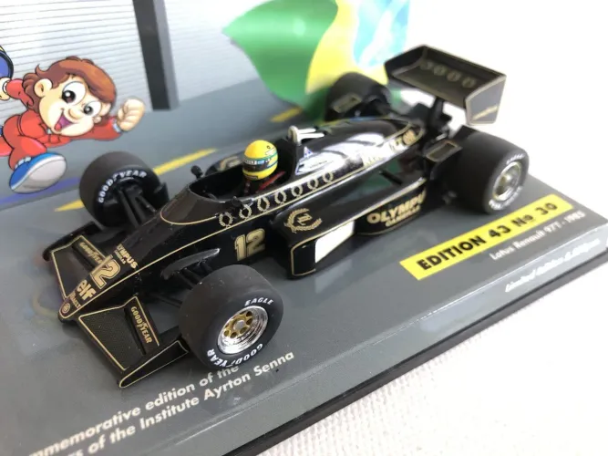 Miniatura F1 Senna Collection 1/43 Lotus 97T Senna 1985