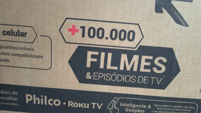Vendo tv nova na Caixa