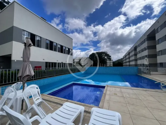 Apartamento com 2 Quartos e 46m² por R$1.300- Cascata do Imbuí - Teresópolis/RJ codigo: 26