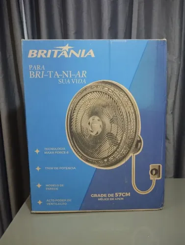Ventilador Britânia de parede 