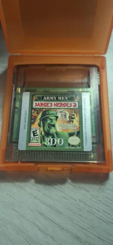 Game Boy Color - Army Men Sarge's Heroes 2 + Capinha