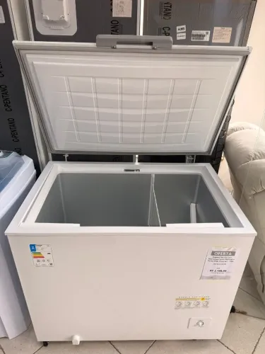 Freezer Electrolux 314L 1 Porta Horizontal Cycle Defrost Inverter  - Branco - 110 Volts