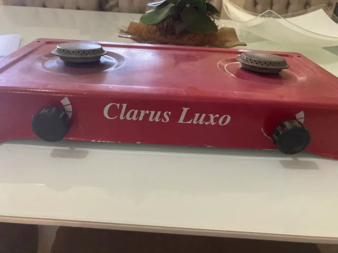 Fogão a gás 2 bocas clarus luxo