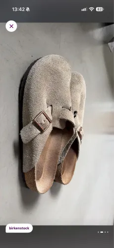 Birkenstock Boston Clogs Bege