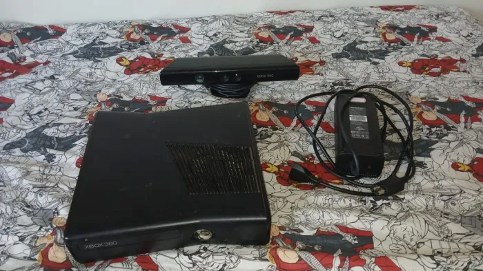 Xbox 360 Kinect 3 controles HD com mais de 30 jogos e jogos fisicos