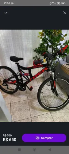 Bicicleta aro 26