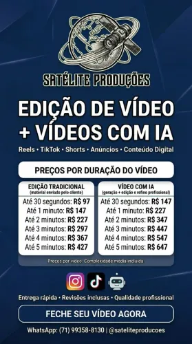 Edição de Vídeos para TikTok, Reels e YouTube | Vídeos com IA
