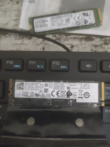 SSD NVMe INTEL 256GB - C/GARANTIA - AEE INFO - ACEITO CARTÃO