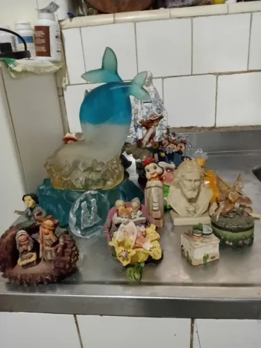 Objetos de decoração 