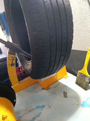 Máquina de vulcanizar pneu 