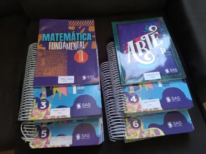 Apostila Sisteamática SAS EDUCAÇÃO - (Vol 3, 4, 5 e 6)